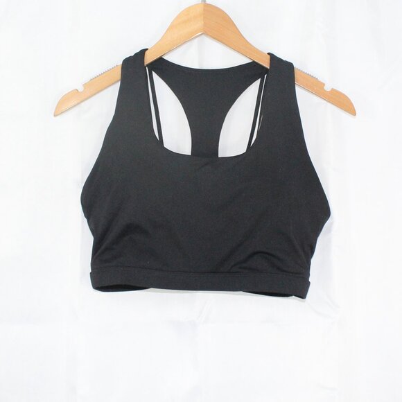 Fabletics Black Women's Boost Medium Impact Large Sports Bra - Picture 1 of 3
